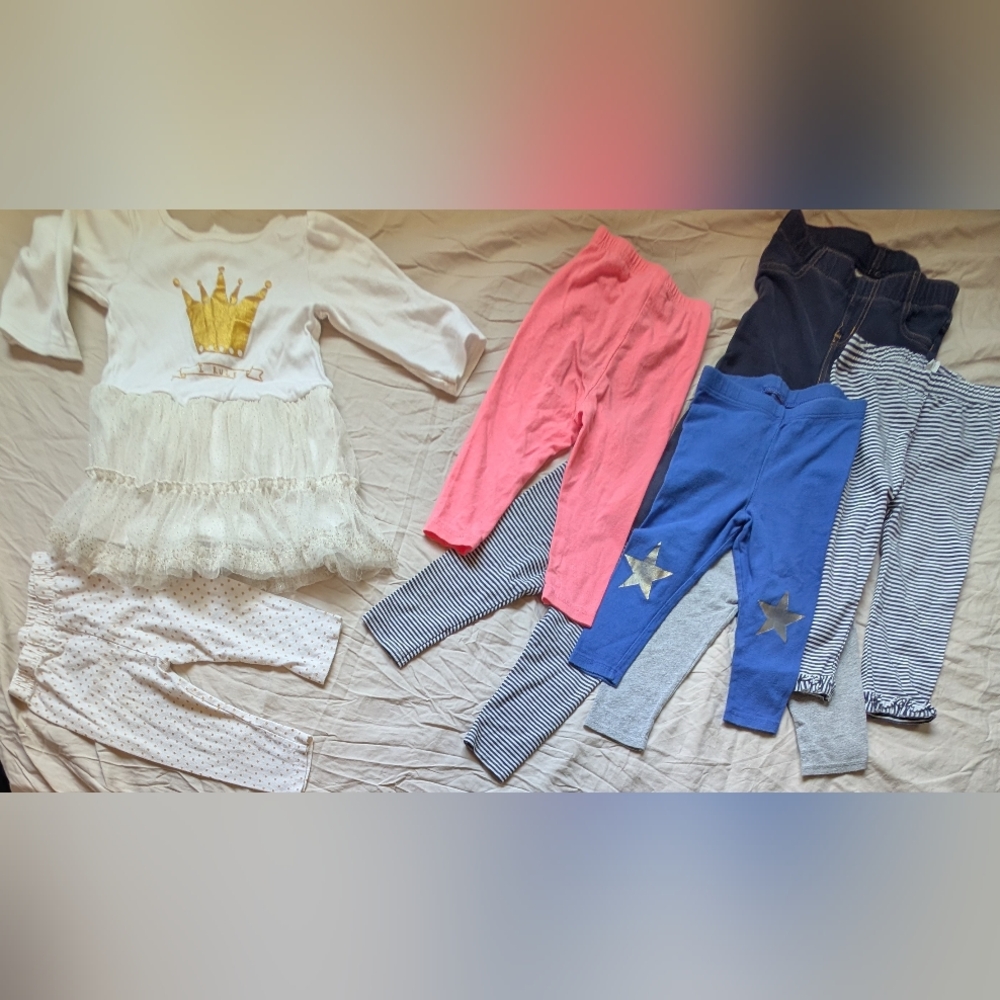 18 Months Girl Lot Of 8 Pieces